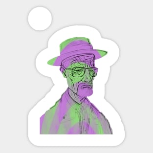 Breaking bad - Wpap Vintage Sticker